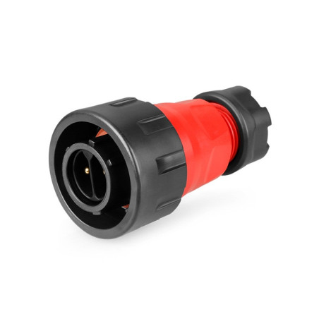 For XLR Waterproof IP68 25A 500V Gold-Plated Contacts Male Female M24 2 Pin Power Cable Connector