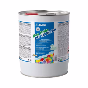 Mapei Fast-Curing PU Primer, 10Kg, Suitable for Rapid Moisture Barrier and Bonding on Concrete and Screeds