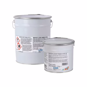 Mapei High-Temperature Resistant PU Floor Finish, 7Kg, Used for Protecting Epoxy and PU Resin Floors in Industrial Areas