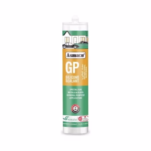 Asmaco GP Silicone Sealant Brown 280ml 24 Pcs for both construction and household applications metals, glass