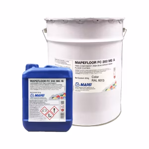 Mapei Coloured Epoxy Floor Coating, 22Kg, Used for Chemical-Resistant Industrial and Commercial Concrete Floors - Reed Green