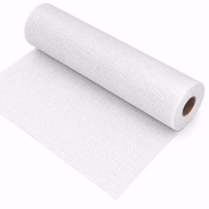 1 X 40YRD Fiber Glass Mesh, White