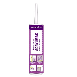 Asian Paints Berger SmartCare Akrylmax Acrylic Sealant, 450g, Grey, Cartridge