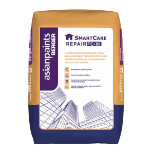 Asian Paints Berger SmartCare Repair FC 1K, 20Kg, Single-Component Fairing Compound
