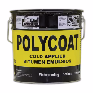 Polycoat Henkel Cold Bitumen, 15 L, Brush-Grade, Waterproofing