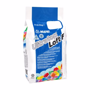 Mapei Ultratop Loft, 5Kg Fine-Grain Decorative Cement, Suitable for Thin Trowel-Applied Wall and Floor Finishes, F White - Pack of 4
