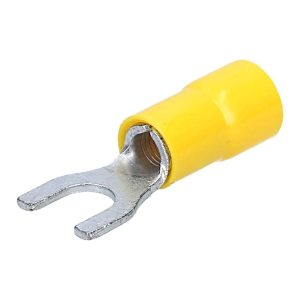 4mm Fork Lug, Yellow - Per Pkt