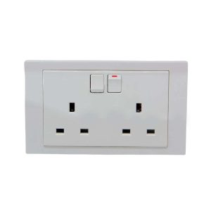 Schneider Electric GWP3020 13A Double Socket