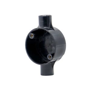 25mm PVC 1Way Circular Junction Box
