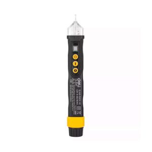 Deli Contactless Voltage Tester, 12/48â€“1000V AC, Used for Safe Live-Wire Detection