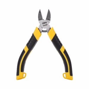Deli 5" Cutting Nippers, Used for Flush Cutting of Wires & Cable Ties