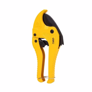Deli PVC Pipe Cutter, 42mm, Suitable for Clean Cuts on Plastic Pipes & Tubing
