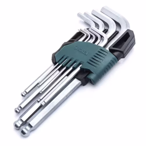 SATA ST09105ASJ 9-Piece Metric Long Ball Point Hex Key Set