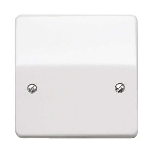 MK Electric Cooker Connection Unit 20A K5045WHI, Heat-Resistant Terminals, Clean Plate