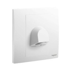 Legrand Mallia Senses Flex Outlet, 20A, Safe Cable Exit for Appliances, Gives Neat Look, Suitable for Home & Office Ã¢â‚¬â€œ White