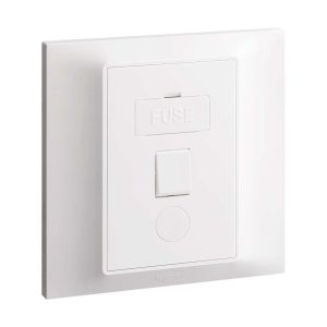 Legrand Belanko S 13A FCU Switched Socket with C/O, Isolated Appliance Spur, Suitable for Home & Office - White