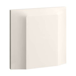 Legrand Belanko S 45A Flex Outlet, 1-Gang, Neat Cord Exit for Fixed Loads, Heavy-Duty Cord Outlet, Suitable for Home & Office Interiors Ã¢â‚¬â€œ Ivory