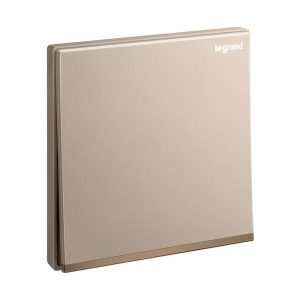 Legrand Galion 1-Gang 2-Way 16AX, Two-Point Single Circuit Control, Suitable for Simple Home Interior - Rose Gold