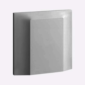 Legrand Galion 45A Flex Outlet, 1-Gang, Heavy-Duty Cord Exit, Suitable for Home & Office Interiors Ã¢â‚¬â€œ Dark Silver