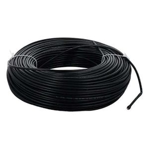 Oman 10mm x 100 Yard PVC Single Core Cable - Black