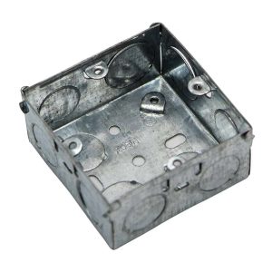 MK GI Box, 3 Ã— 6, Back Box, Multiple Knockouts