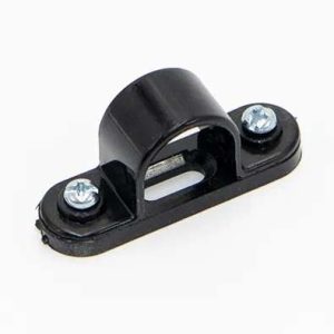Decoduct PVC Saddle, 25 mm, Low-Profile & Firm Retention