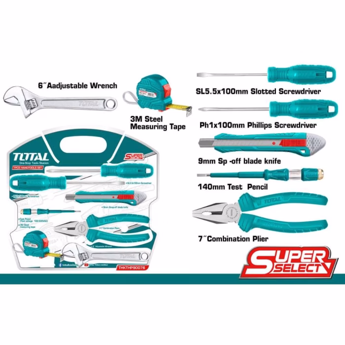 total_thkthp90076_handtools_set_7pcs total_thkthp90076_handtools_set_7pcs