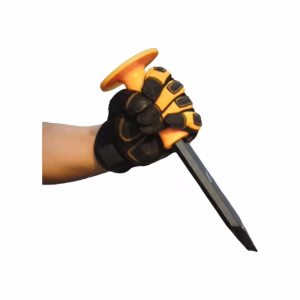 10" Flat Chisel With Grip