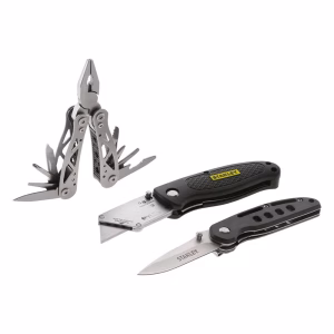 Stanley STHT0-71029 Multi Tool & Pocket Knife Set -3 Pack