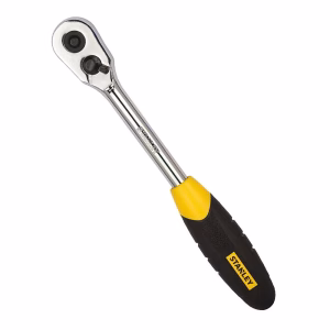 Stanley Metal Quick Release Pear Head Ratchet - 3/8"