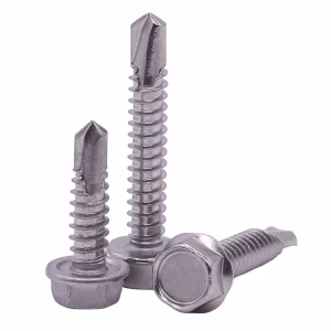 Marvel Self-Drilling Screws, #14 Ã— 4" Hex Head, High Bite & Anti-Corrosion