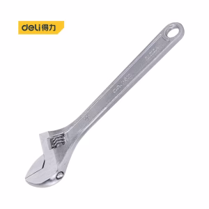 Deli Adjustable Wrench, 10", Used for Plumbing, Assembly & General Repair