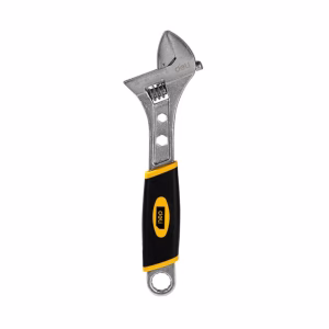 Deli 10" Adjustable Wrench with Comfort Grip Handle for Everyday Use