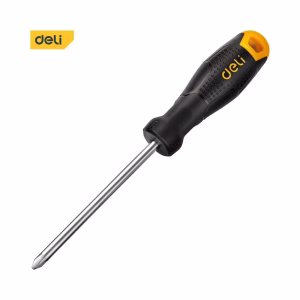 Deli Phillips Comfort Handle Screwdriver, PH1 x 100mm, Used for General Assembly