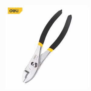 Deli 8" Slip Joint Pliers, Used for General Purpose Home & Workshop Use