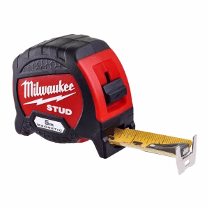 Milwaukee Stud Gen2 Magnetic Tape, 5m, 33mm Wide Blade Jobsite Tape Measure