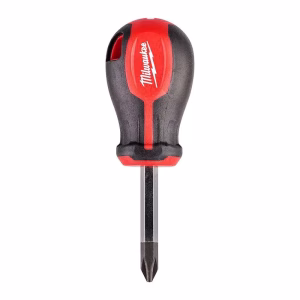 Milwaukee Tri-Lobe Phillips Screwdriver, PH2 x 45mm, Comfort-Grip PH Driver for Fasteners