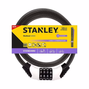Stanley Bike Lock Cable Combination 10x1800