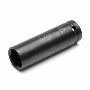 SATA SC34412T 1/2'' Drive 6 Point Thin Wall Impact Deep Socket 19mm