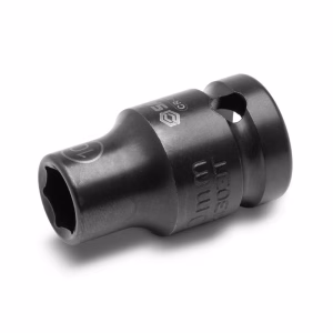 SATA GL34311T 1/2" Drive 6 Point Thin Wall Impact Socket 18mm