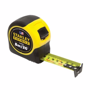 Stanley Tylon 8m Plastic Case Measuring Tape