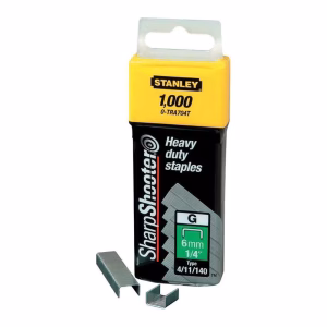 Stanley 1-TRA704T 6mm Type-G Staples - 1000 Pack