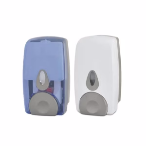 AZ Hygiene AZ-800 Hand Soap Dispenser 800ml - White & Transparent Blue