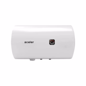 Aceler Electric Water Heater Horizontal, 50 L - White