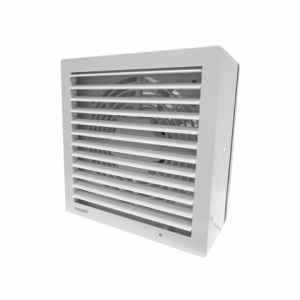 Admore Square Auto Double Shutter Glass Mounting Exhaust Fan 9 Inch A-T9 - White