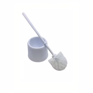 Euro Care 260-30 Toilet Brush with Holder - White