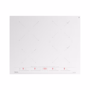 Teka Induction hob with Direct Functions MultiSlider and 4 cooking zones in 60 cm IZC 64630 WH MST