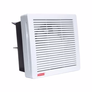 Khaleegia Square With Shutter Wall Mounting Exhaust Fan 8 Inch 32W K-AG8 - White