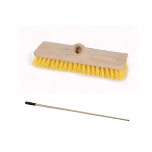 Mr. Brush MR630.24+MH Superior Floor Brush With Metal Handle - Yellow