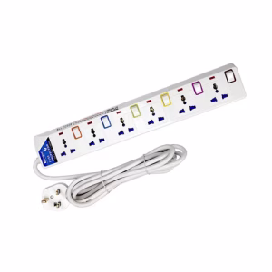 Narken NK-E106 6-Way Extension Cord 13A, 3m